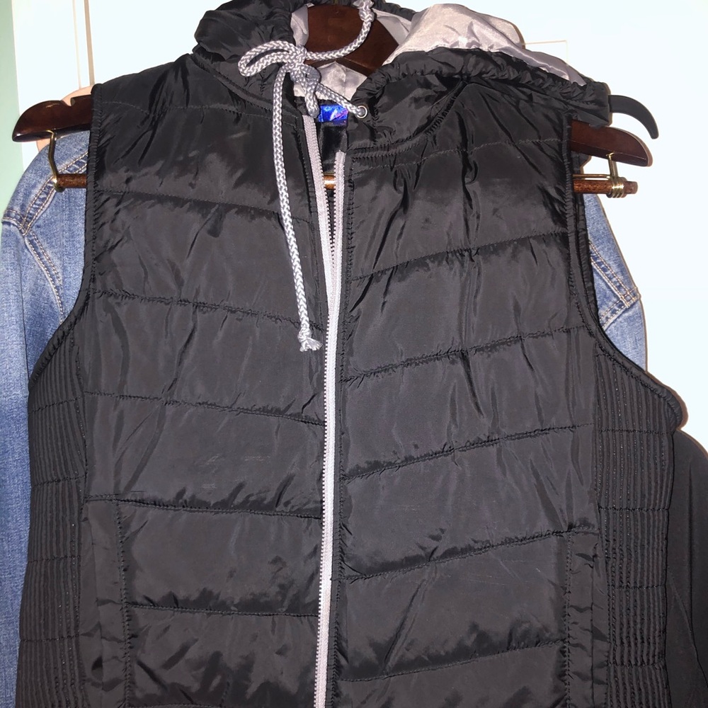 black vest